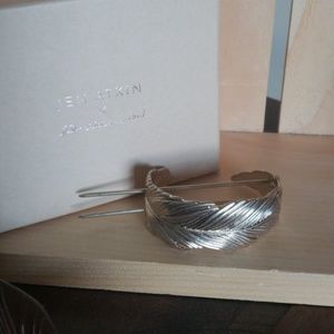 Chloe + Isabel feather bun cuff